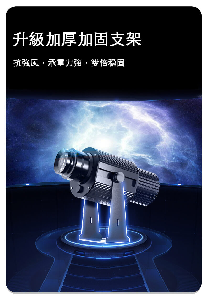 Graywolf LED logo lamp