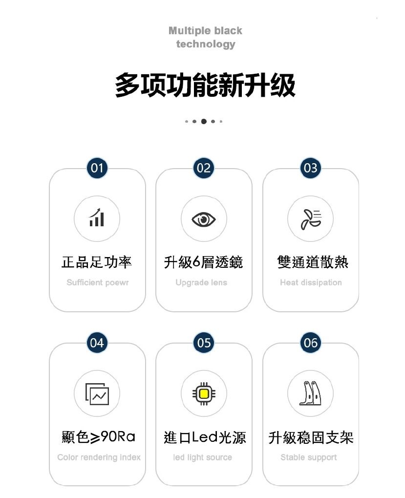 Graywolf LED logo lamp