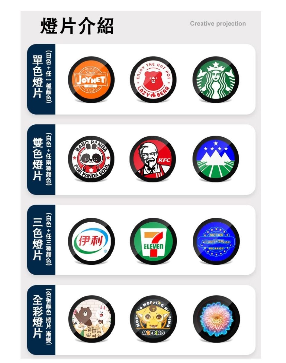 Graywolf LED logo lamp