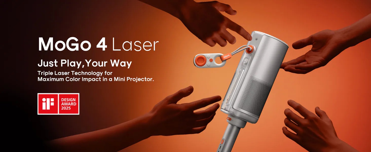 XGIMI MoGo 4 Laser Portable Projector