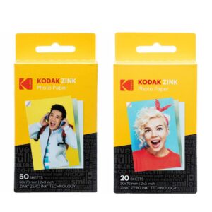 Kodak ZINK 貼相紙 (Kodak Smile+/Step Touch/Printomatic專用相紙)