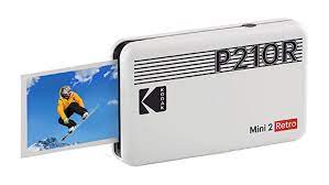 KODAK Mini2 Retro 4PASS Portable Photo Printer P210RW/P210RB